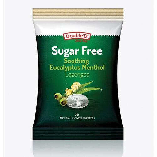 Double D Sugarfree Eucalyptus Menthol 70g