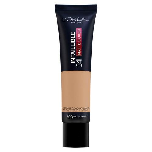 L'Oreal Infallible 24 Hour Matte Foundation 290 Golden Amber