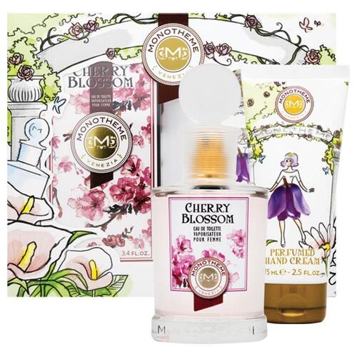 Monotheme Cherry Blossom Eau De Toilette 100ml 2 Piece Set