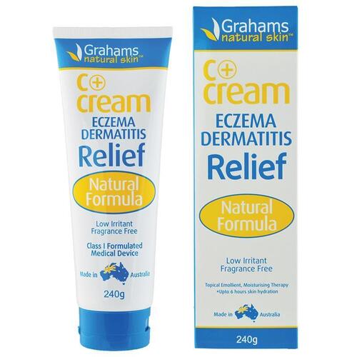 Grahams C+ Eczema & Dermatitis Cream 240g