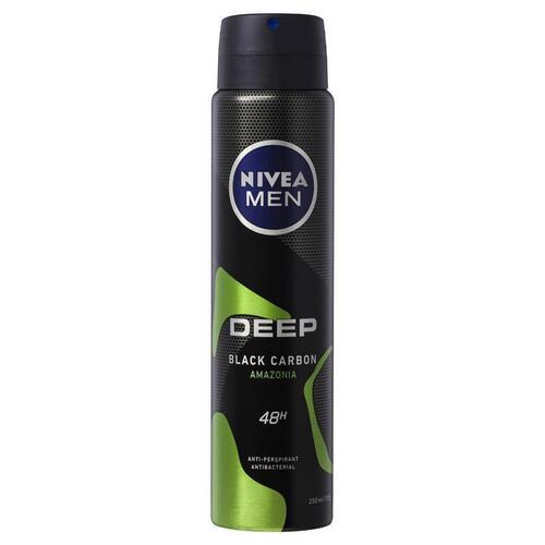 NIVEA MEN Deep Amazonia 48H Aerosol Deodorant 250ml