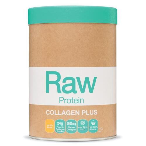 Amazonia Raw Protein Collagen Plus Vanilla Maple 750g