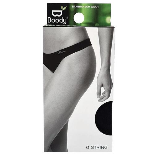 Boody G-String Black Medium