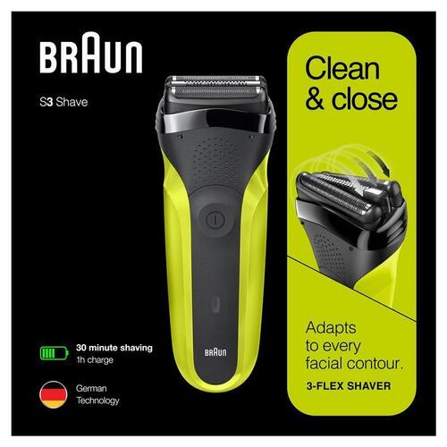 Braun Series 3 Electric Shaver For Men 300S