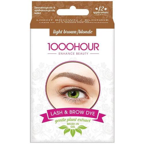 1000 Hour Plant Based Brush In Dye Kit Light Brown