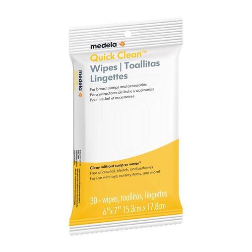 Medela Quick Clean Wipes 30 Pack