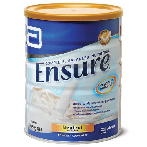 Ensure Powder Neutral 850g