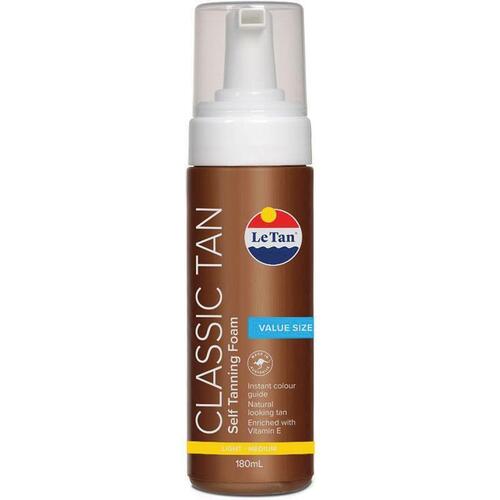 Le Tan Classic Foam Light - Medium 180ml