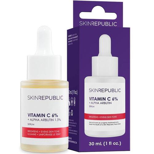 Skin Republic Vitamin C 6% + Alpha Arbutin Serum 30ml