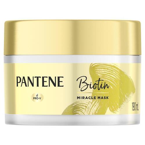 Pantene Miracle Hair Mask Jar Biotin Nourish 190ml