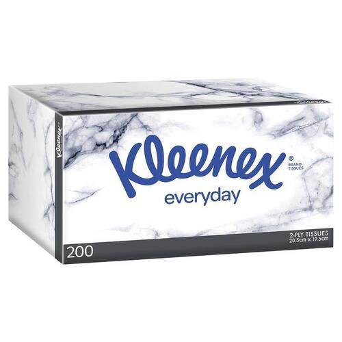 Kleenex Everyday Facial Tissues 200 Pack