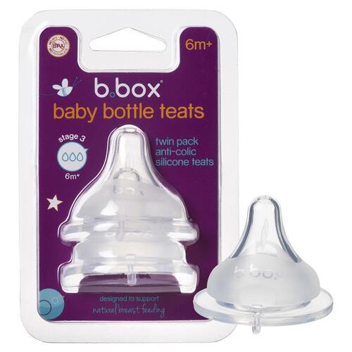 b.box Teat Stage 3 2 Pack