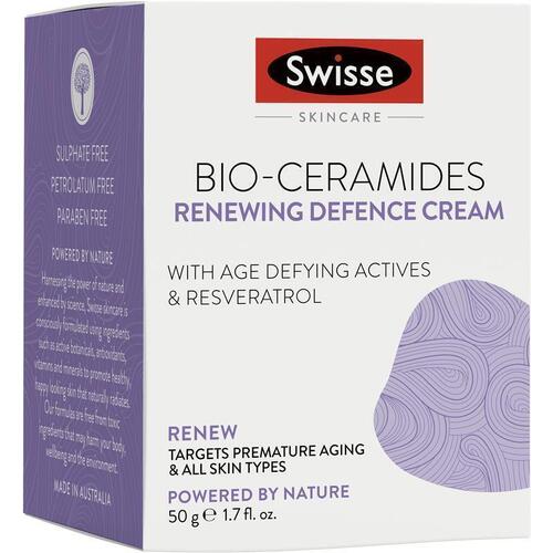 Swisse Skincare Bio Ceramide Renewing Defence Cream 50g