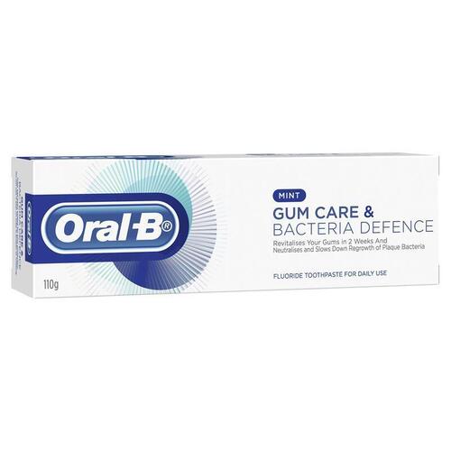 Oral B Toothpaste Gum Care & Bacteria Defence 110g