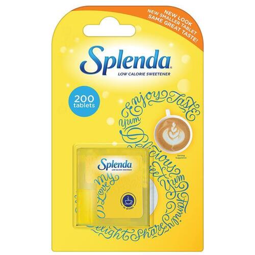 Splenda Sweetener Tablets 200 Pack