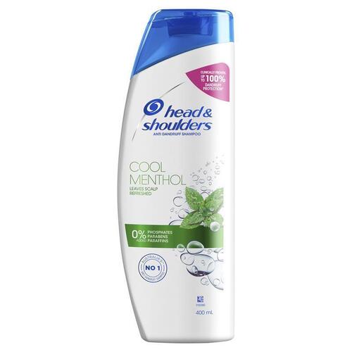 Head & Shoulders Cool Menthol Shampoo 400ml