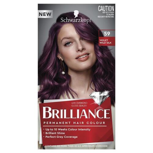 Schwarzkopf Brilliance 59 Violet Wild Silk New