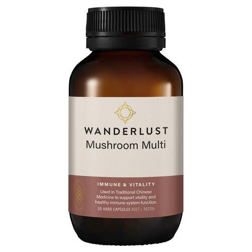 Wanderlust Mushroom Multi 30 Capsules