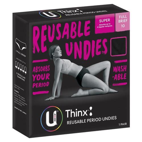 U By Kotex Briefs Super Size 10