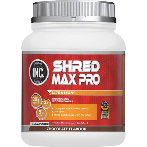 INC Shred Max Pro Chocolate Flavour 1kg