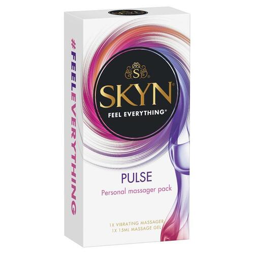 Skyn Pulse Personal Massager Plus Massage Gel