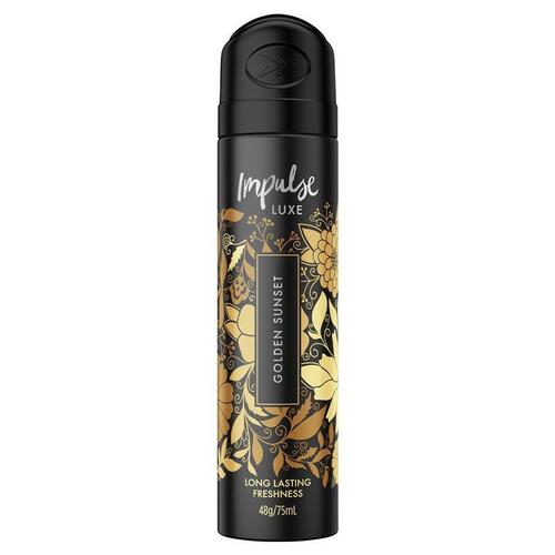 Impulse Luxe Deodorant Golden Sunset 75ml