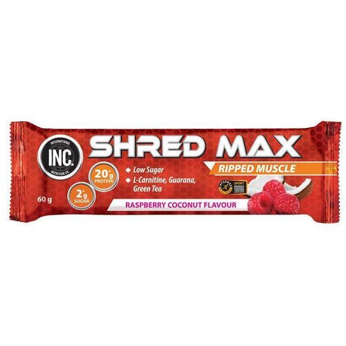 INC Shred Max Protein Bar Raspberry Coconut 60g