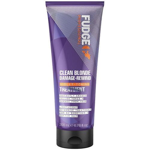 Fudge Clean Blonde Damage Rewind Violet Toning Treatment 200ml