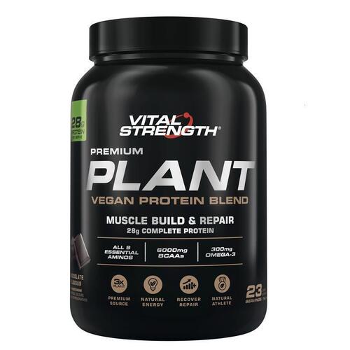 Vital Strength Plant Vegan Protein 1kg Chocolate