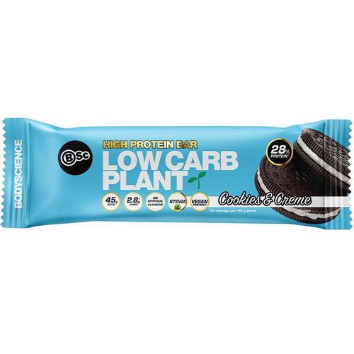 BSc High Protein Low Carb Plant Bar Cookies & Creme 45g