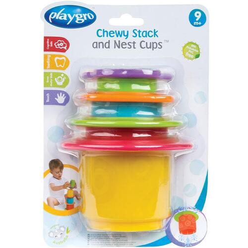 Playgro Chewy Stack and Nest Cups