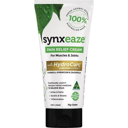 Synxeaze Natural Pain Relief Cream 75g