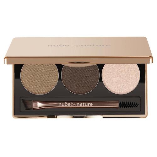 Nude By Nature Natural Definition Brow Palette 02 Brown