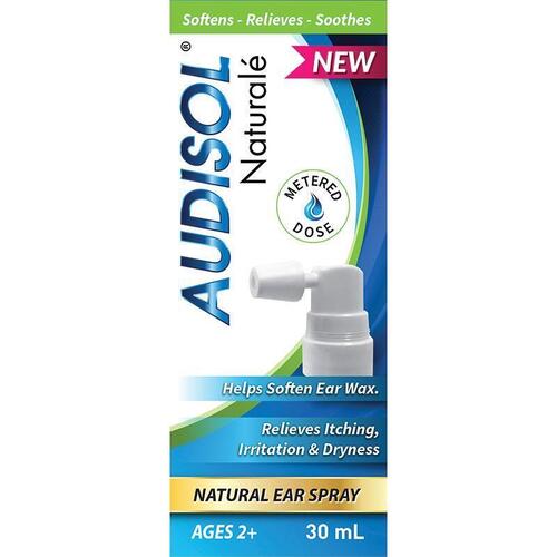 Audisol Naturale Ear Spray 30ml