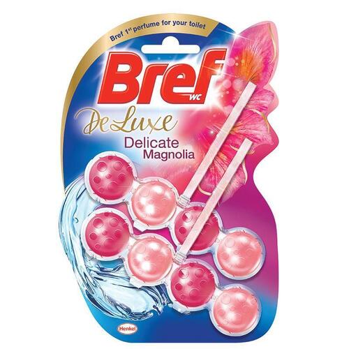 Bref Deluxe Toilet Cleaner Block Magnolia Twin Pack 100g