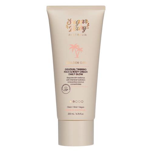 SugarBaby Golden Girl Daily Gradual Tanning Face & Body Cream 200ml