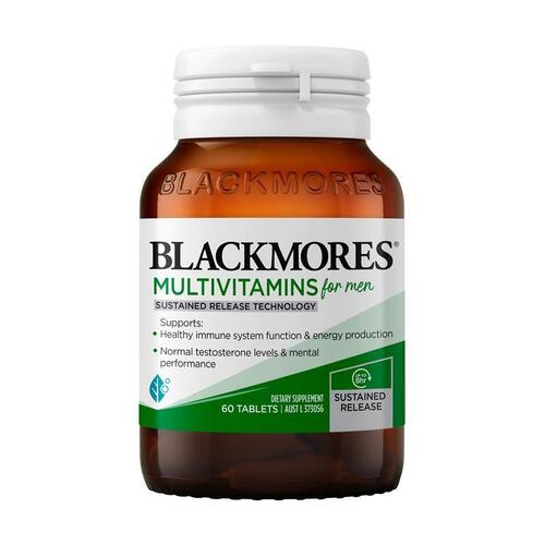 Blackmores Multivitamin For Men Sustained Release 60 Tablets