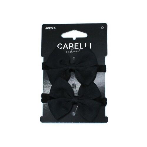 Capelli School Bow Hair Tie 2 Pack