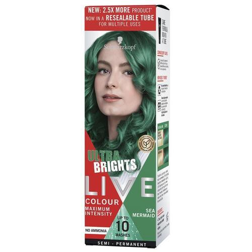 Schwarzkopf LIVE Colour Ultra Brights Sea Mermaid 75ml