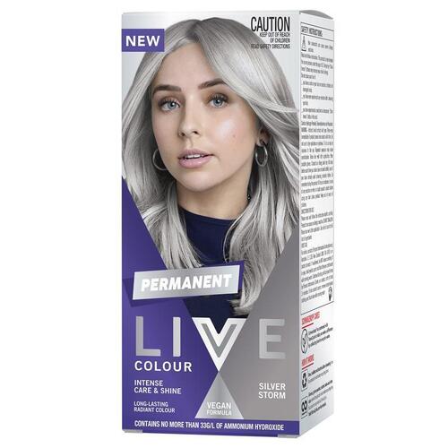 Schwarzkopf Live Colour Permanent Silver Storm