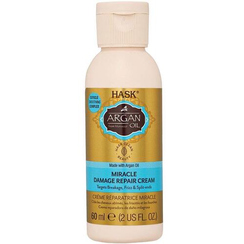 Hask Argan Oil Miracle Split Ends Damage Repair Cream 60ml