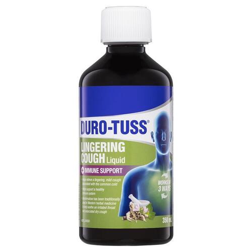 Durotuss Lingering Cough + Immune Support 350ml