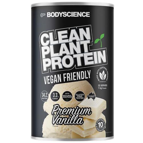 BSc Clean Plant Protein Premium Vanilla 1kg