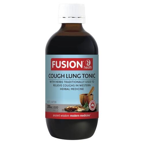 Fusion Cough Lung Tonic 200ml