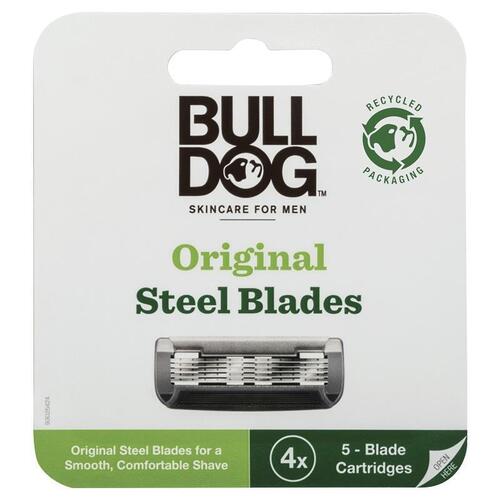 Bulldog Original Steel Blades 4 Pack