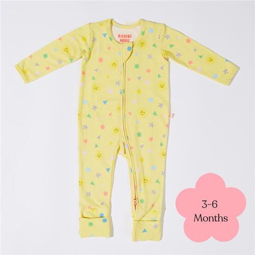 Bambi Mini Co. Wrigglesuit 3-6 Months Elfin Yellow