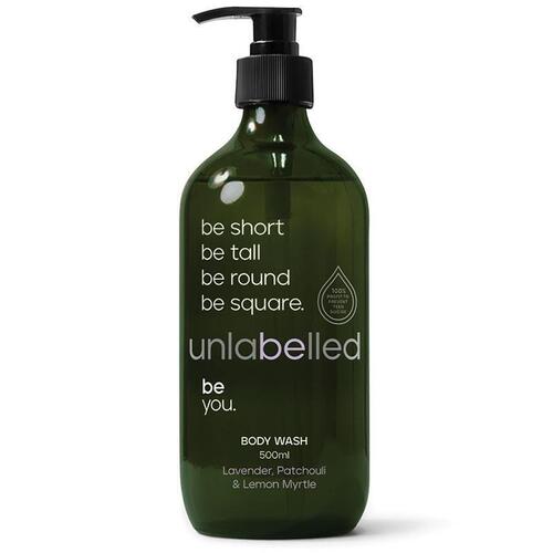 Unlabelled Lavender Patchouli & Lemon Mrytle Body Wash 500ml