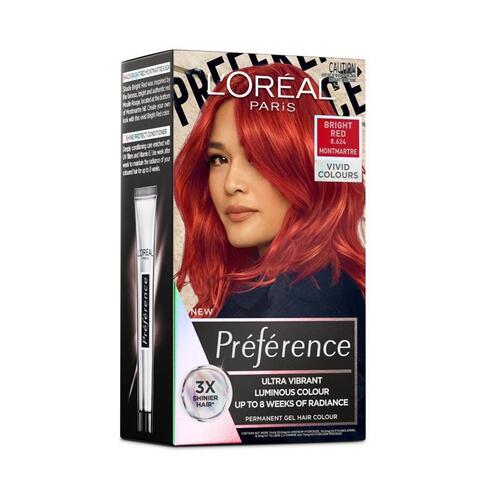 L'Oreal Paris Preference Vivids 8.624 Montmartre (Bright Red)