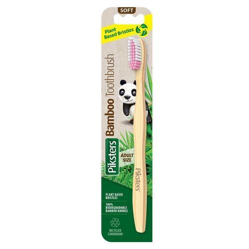 Piksters Toothbrush Bamboo Premium Soft