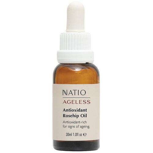 Natio Ageless Antioxidant Rosehip Oil 30ml Online Only